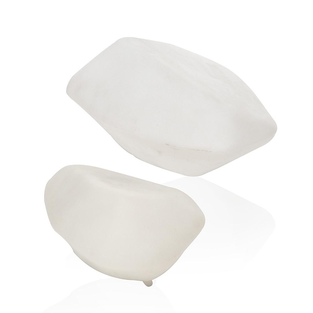 White Small Rock Lamp