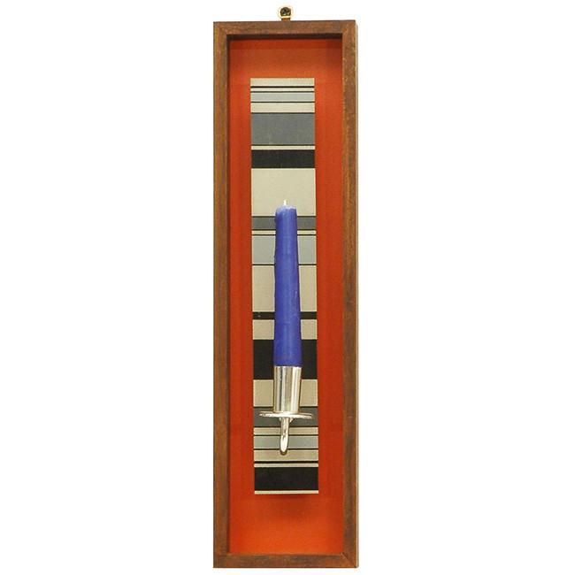 Orange Long Hanging Candle Sconce