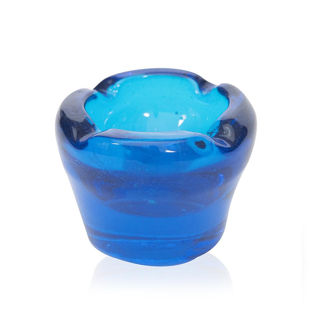Set of glass Ashtrays