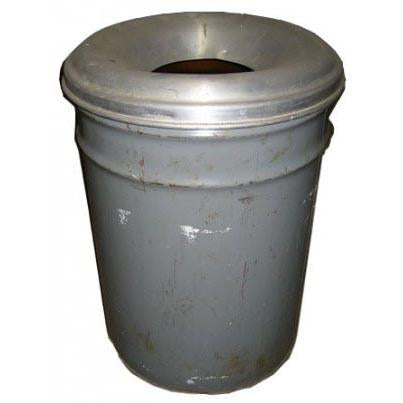 Chrome Trash Can