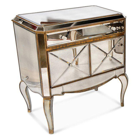 Mirror Cabinet Side Table