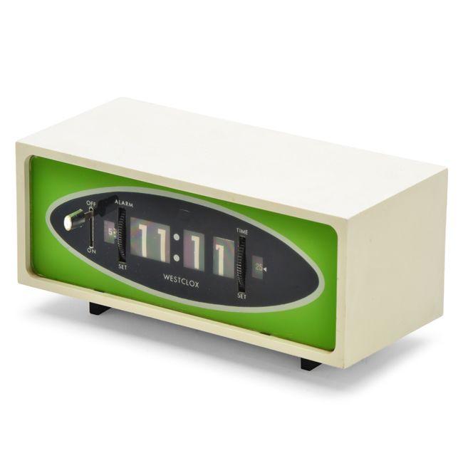 Westclox Clock - White and Green