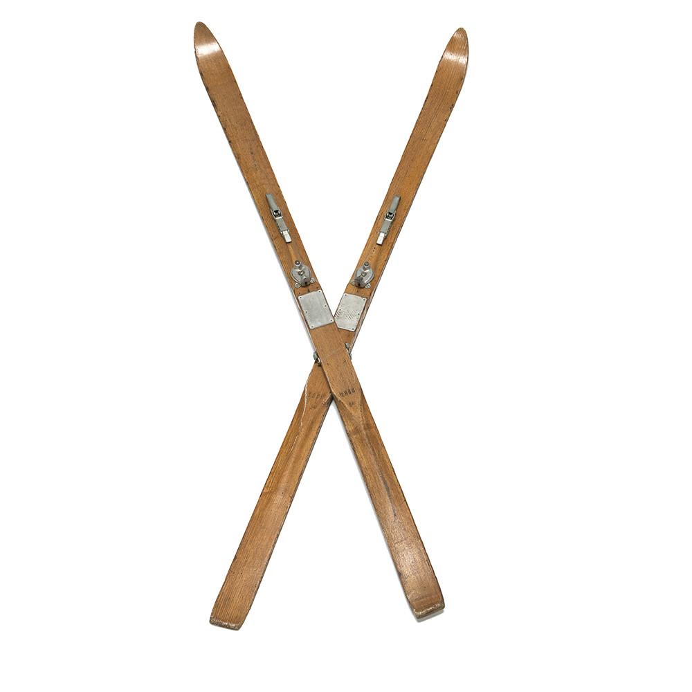 Pair of Vintage Skis