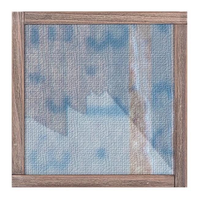 0512 (A+D) Square Blue Sepia A (13.5" x 13.5")