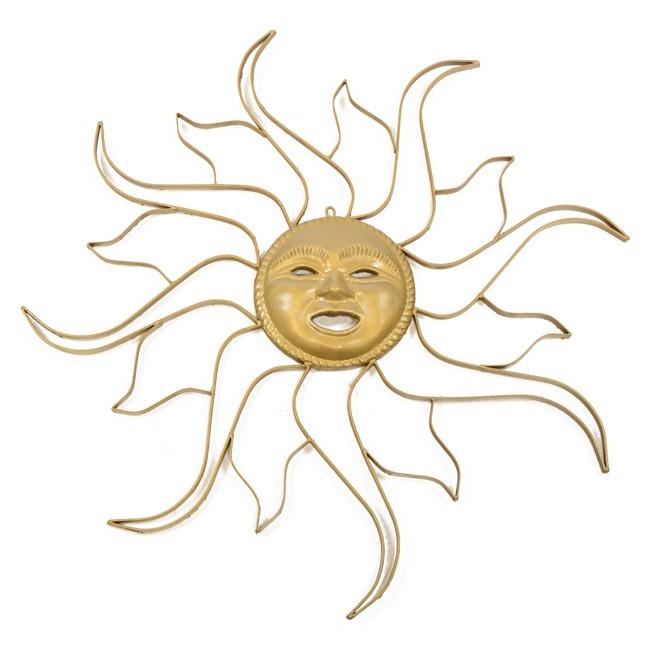 Gold Sun Wall Hanging