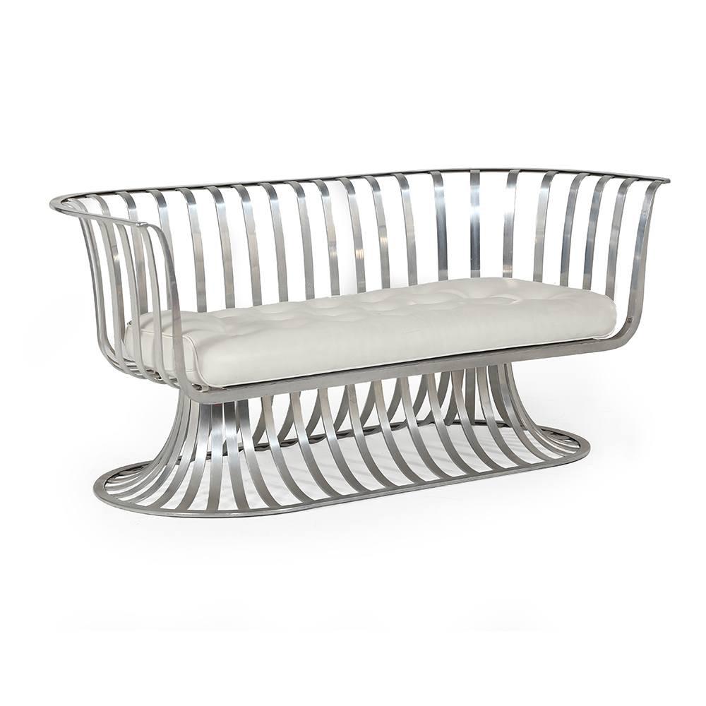 Aluminum Woodard Sofa
