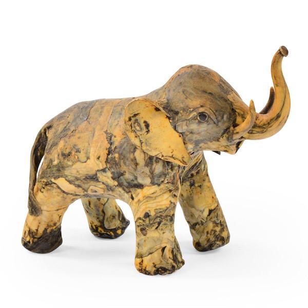 Yellow Marbled Elephant