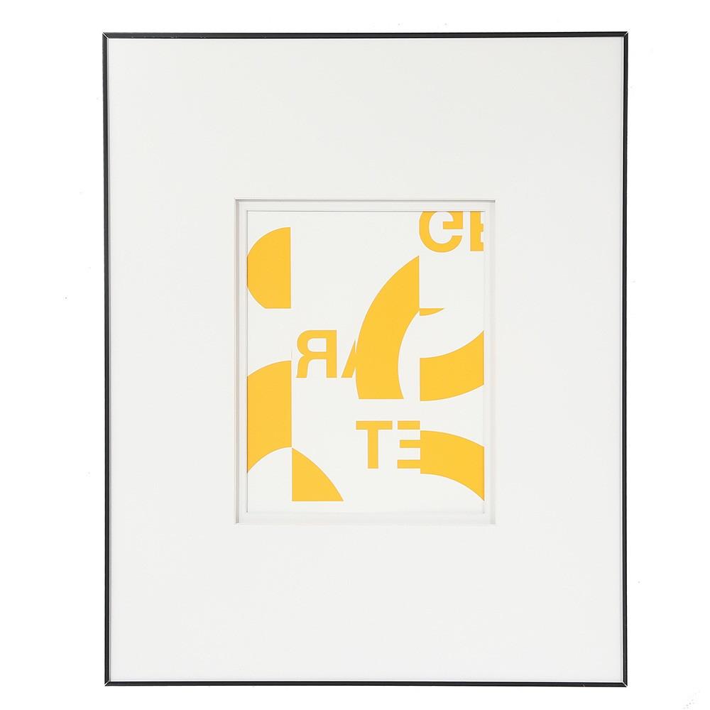 0859 (A+D) Graphic Yellow (16" x 20")