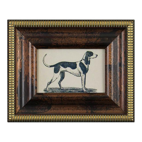 0188 (A+D) Dog Wood Gold Frame