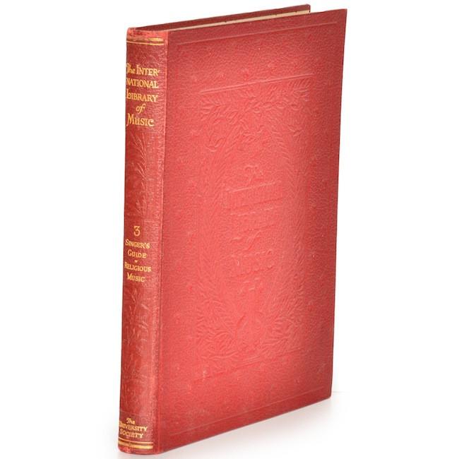 Books - The International Library of Music