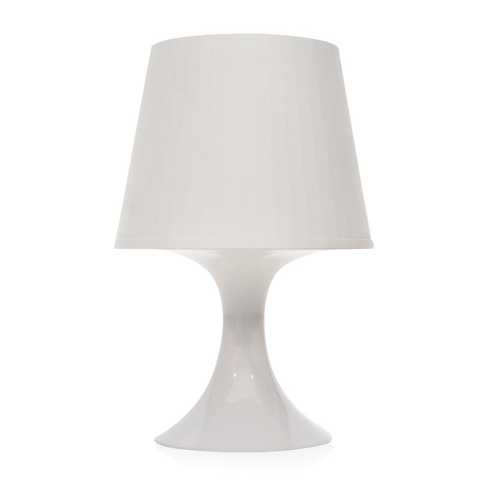 White Plastic Desk Concave Base
