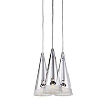 Fucsia 3 Light Suspension Lamp