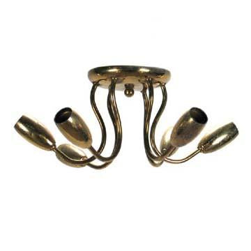 Brass Medusa Lamp