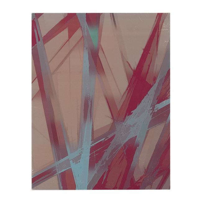 0316 (A+D) Abstract Blue Red