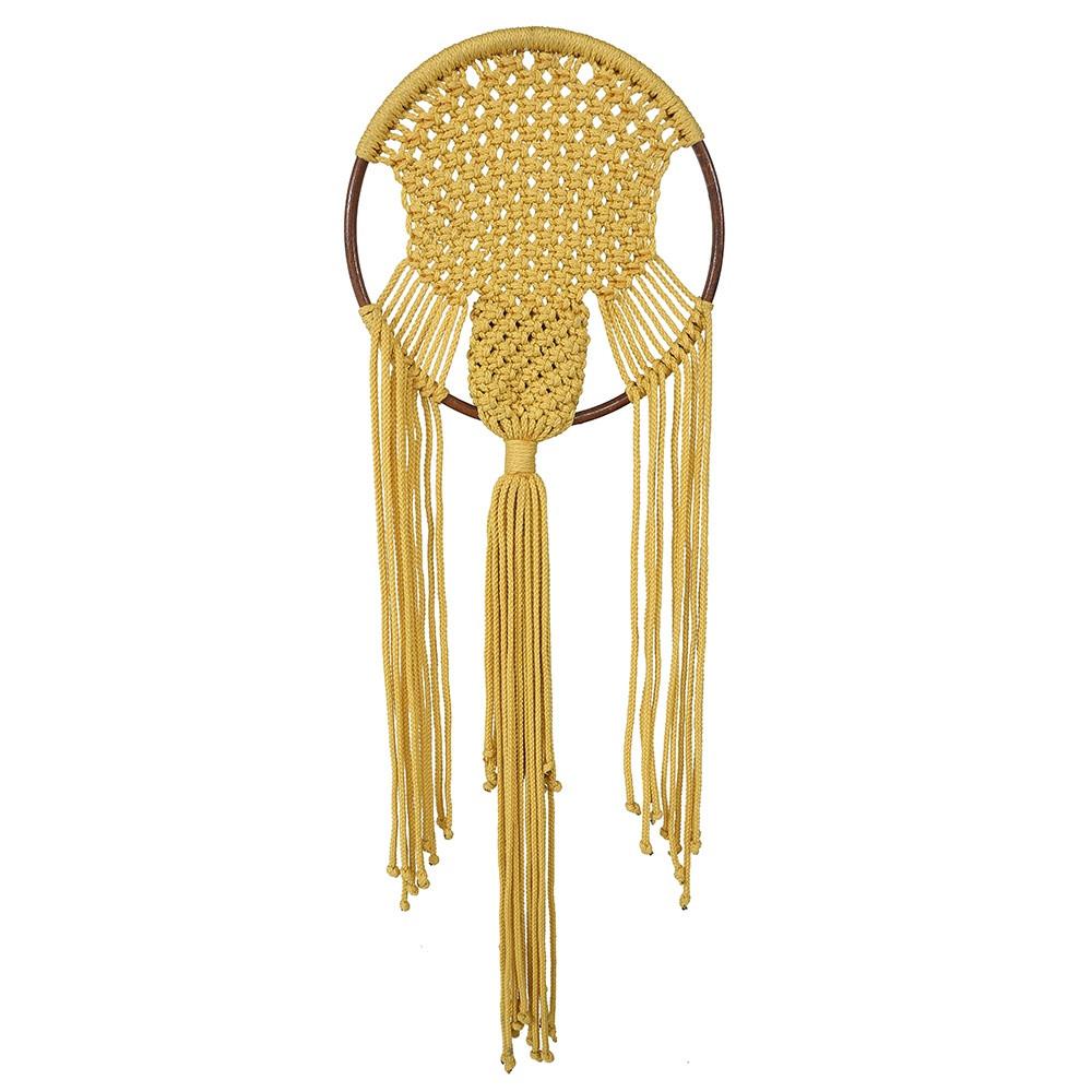 Hanging Yellow Wall Weave