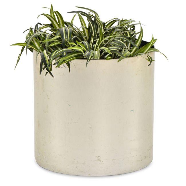 Metal Cylinder Planter