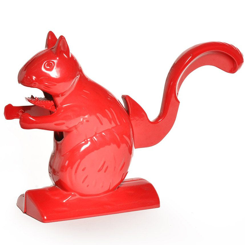 Red Squirrel Nut Shell Cracker