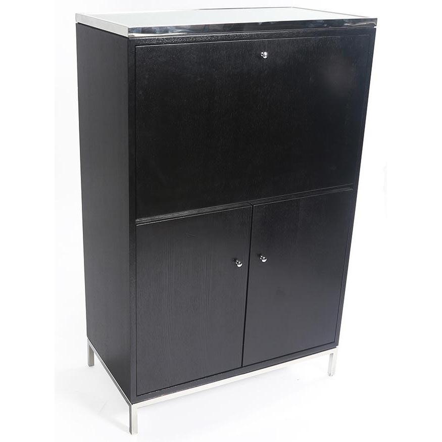 Black Wood Sec Cabinet
