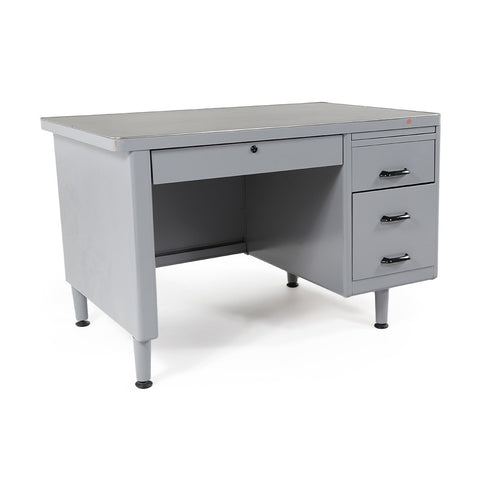 Blue Metal Desk