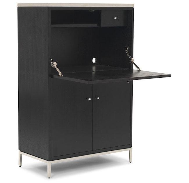 Black Contemporary Tallboy Cabinet