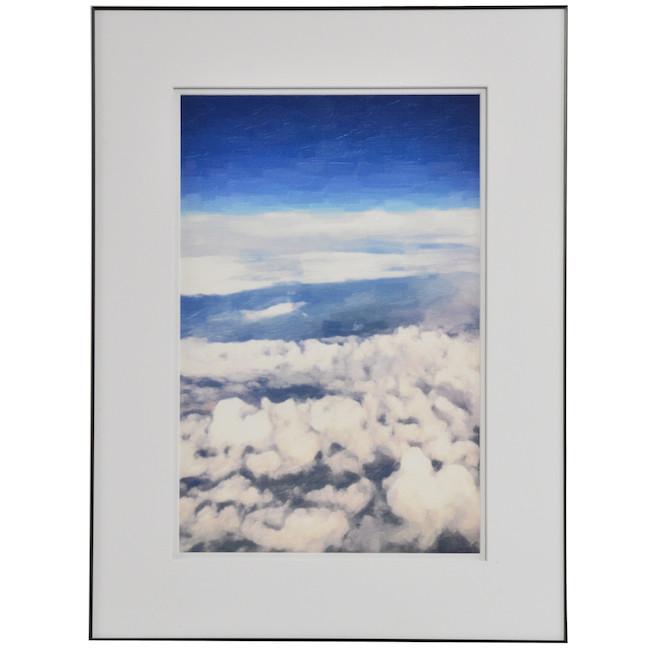 0757 (A+D) Cumulus Clouds (18" x 24")