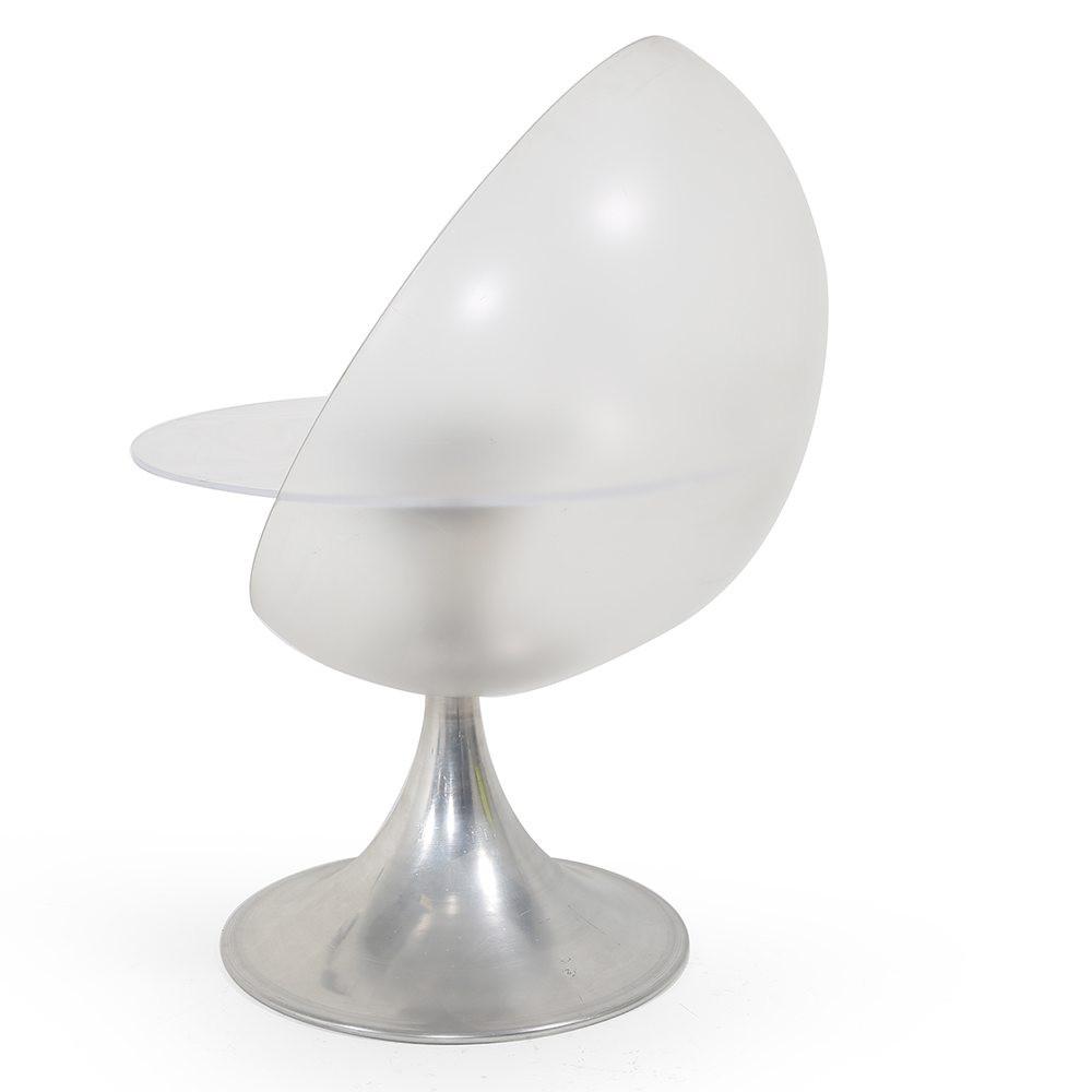 Lucite Bubble Table