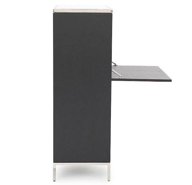 Black Contemporary Tallboy Cabinet