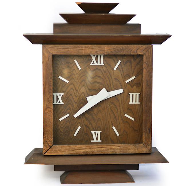 Wood Clock - Stepped