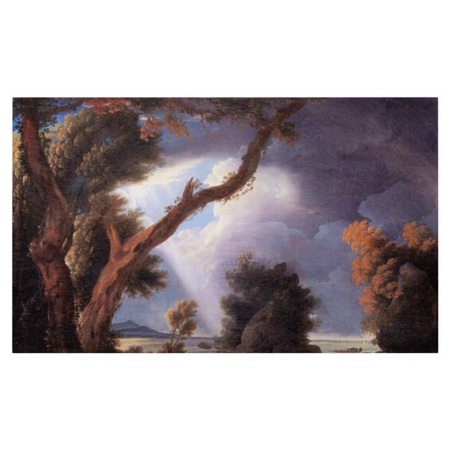 0448 (A+D) Landscape Shining Light Painting