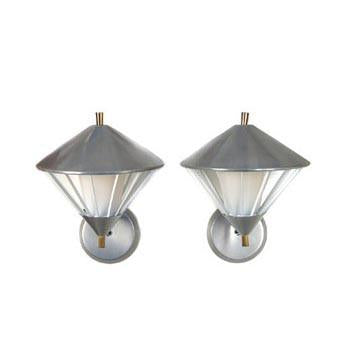Glass & Aluminum Sconces