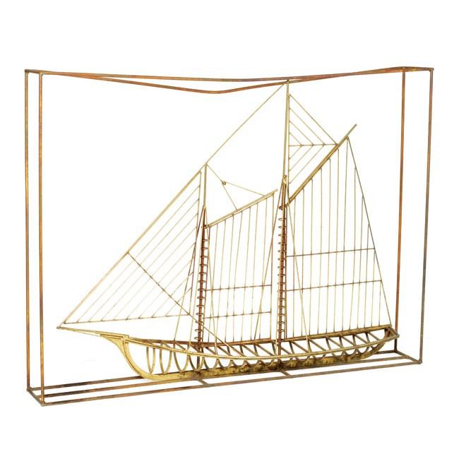 Brass Wire Ship