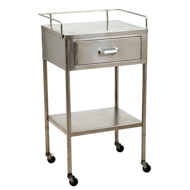 Steel Medical Side Table