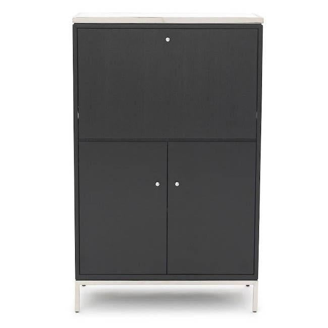 Black Contemporary Tallboy Cabinet