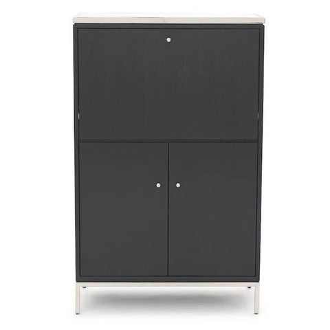 Black Contemporary Tallboy Cabinet