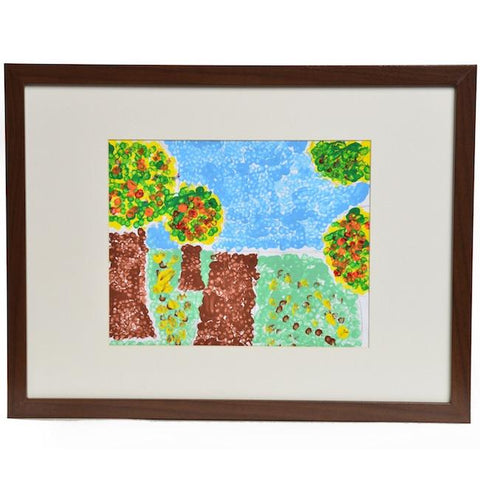 Trees Painting by Ben Novak