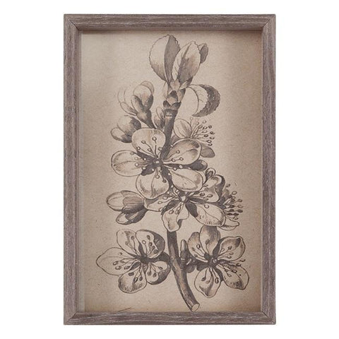 0495 (A+D) Plum Blossom Engraving
