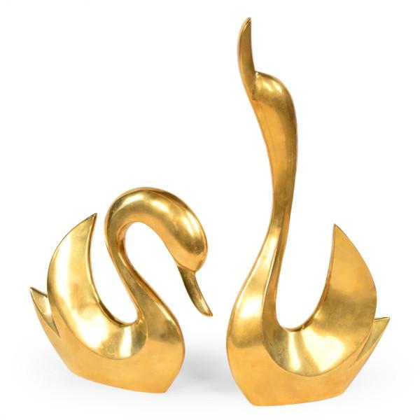 Brass Swans