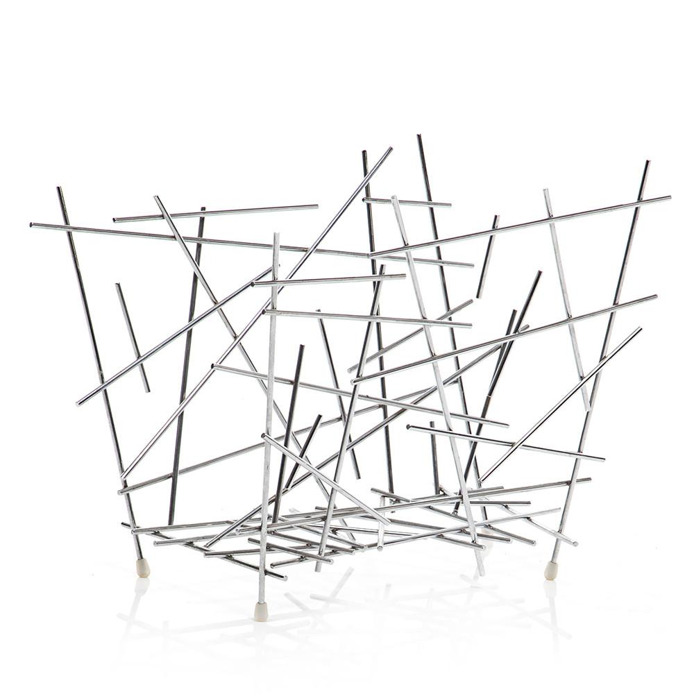 Silver Campana Magazine Rack
