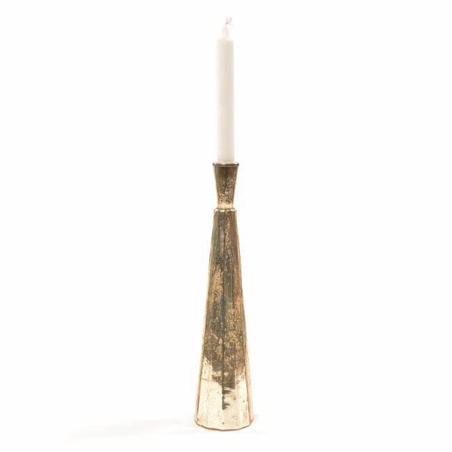 Gold Speckled Candlestick