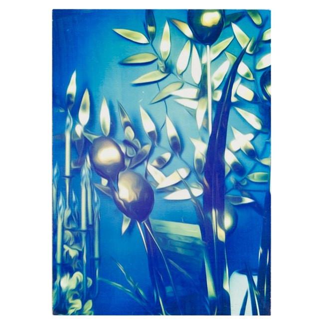 0114  (A+D) Brass Sculptures (5" x 7")