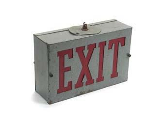 Exit Sign