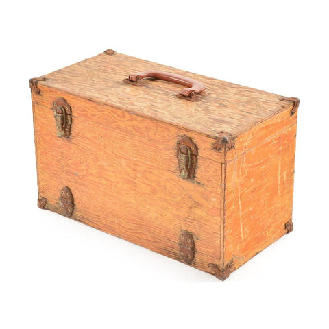 Light Wood Toolbox
