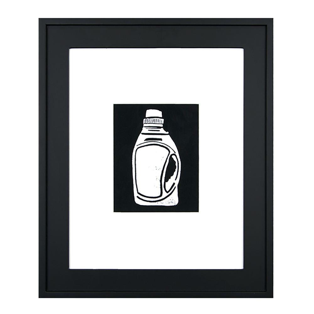 0212 (A+D) Laundry Bottle Woodcut