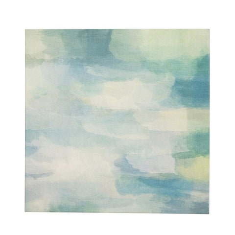 0871 (A+D) Green Abstract Canvas (20" x 20")