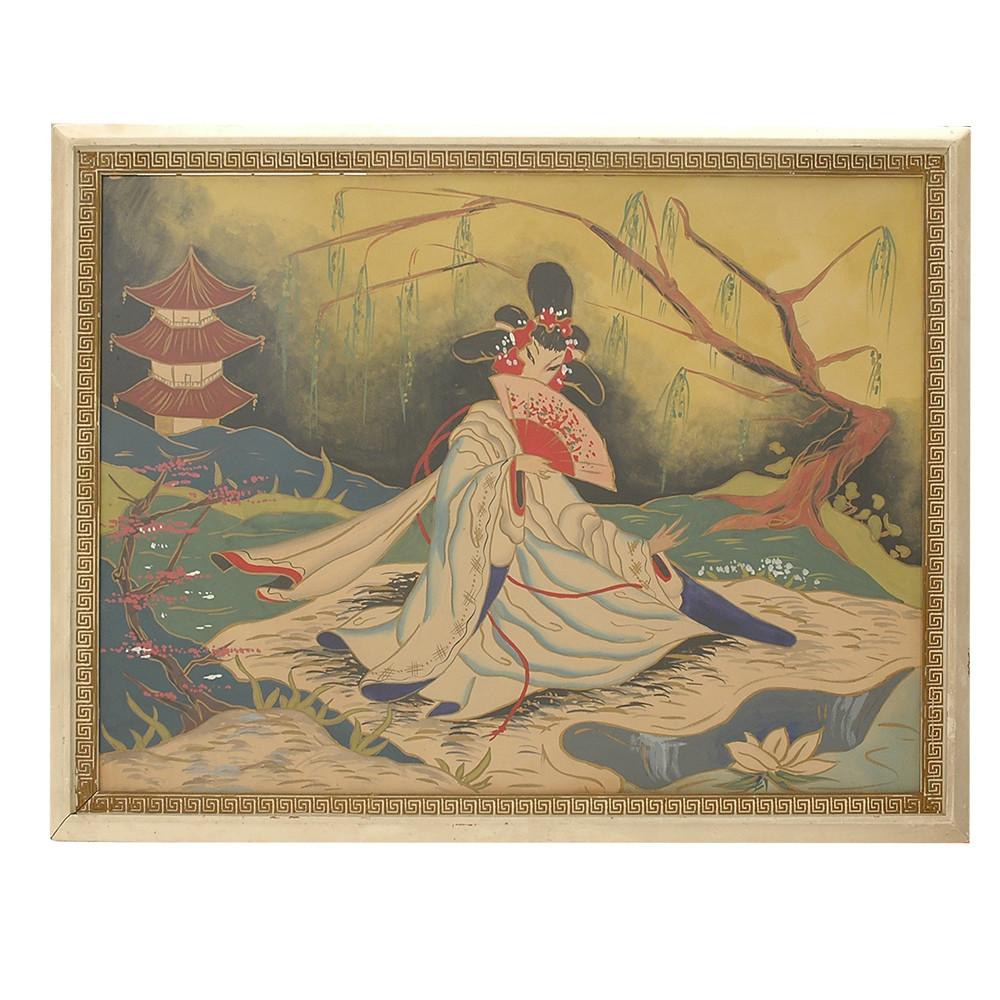 Geisha Painting