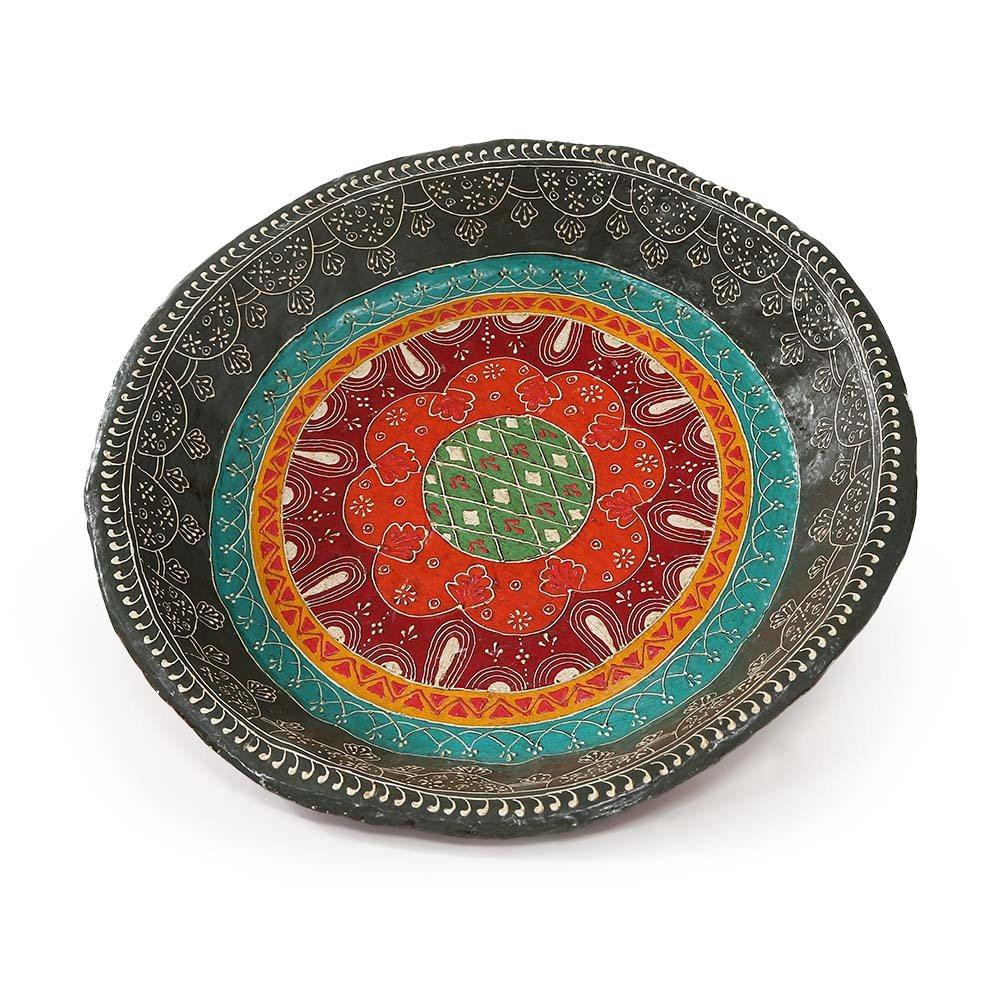Multi Paper Mache Plate (A+D)