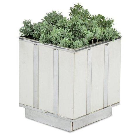 Chrome Box Planter