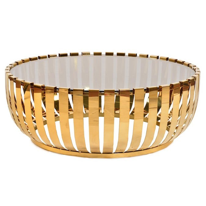 Vega Cocktail Table - Brass