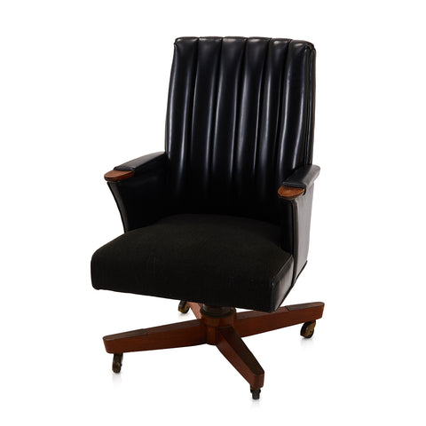 Black Channel Executive Chair
