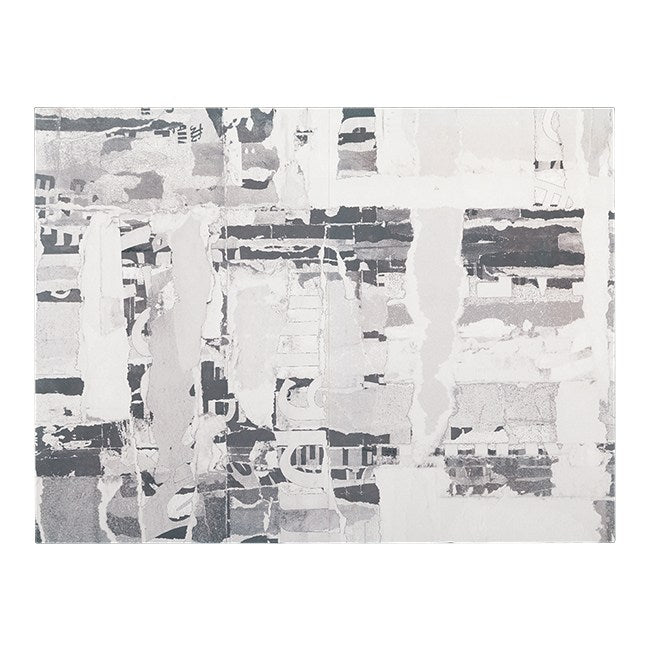 0312 (A+D) B/W Torn Paper (24" x 18")